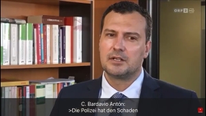 Dr. Bardavio interviewed on TV Austria about the case of the alleged &quot;cryptosecta&quot; IM Mastery Academy